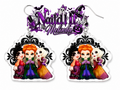 Hocus Pocus Acrylic Dangle Earrings