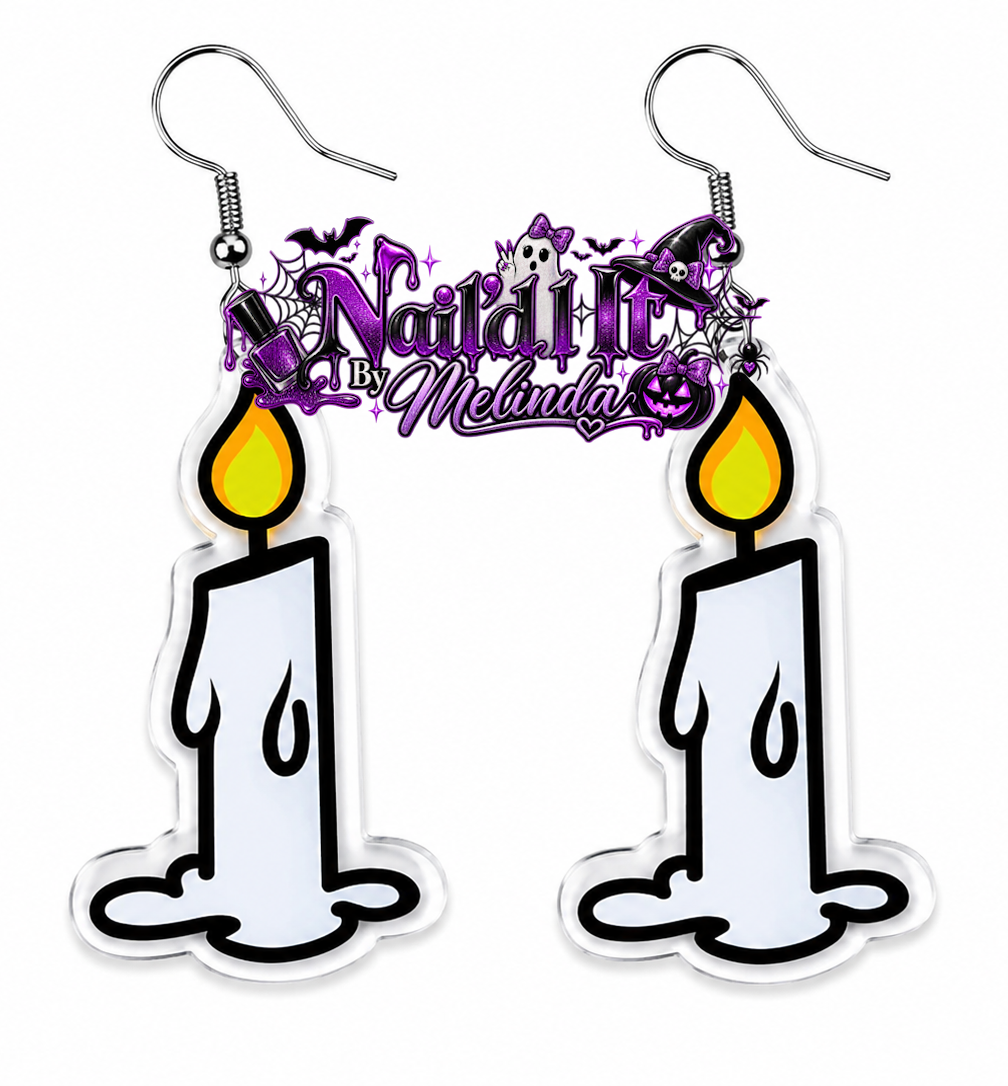 Hocus Pocus Acrylic Dangle Earrings