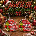 How The Grinch Stole Christmas The Musical Acrylic Dangle Earrings