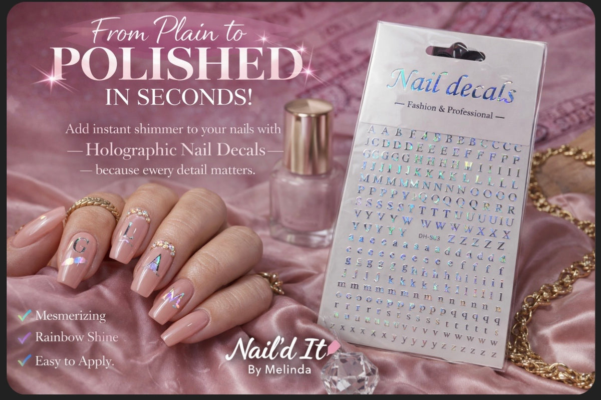Eye Catching Nail Decal Stickers