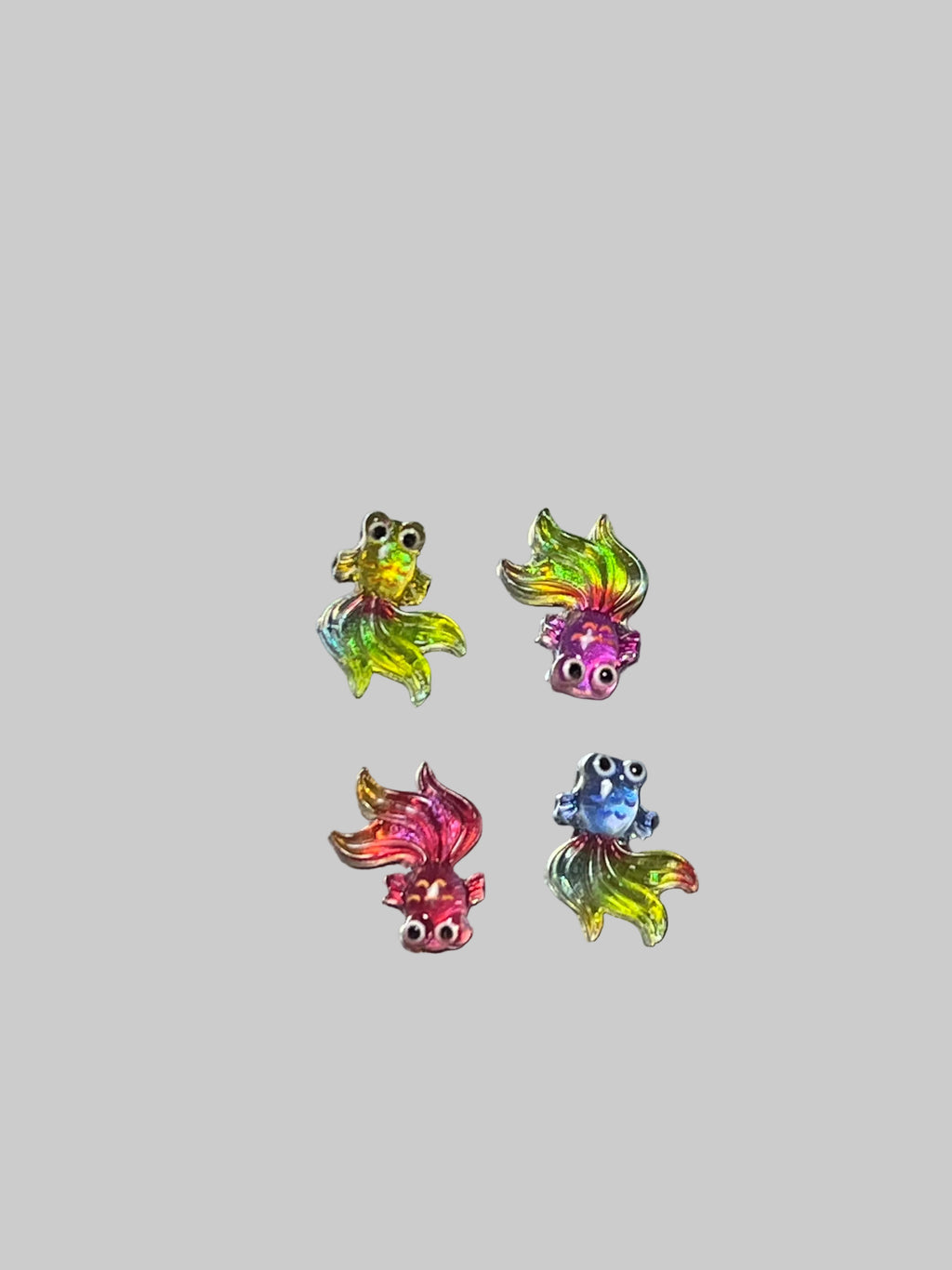 Colorful Fish Nail Charms