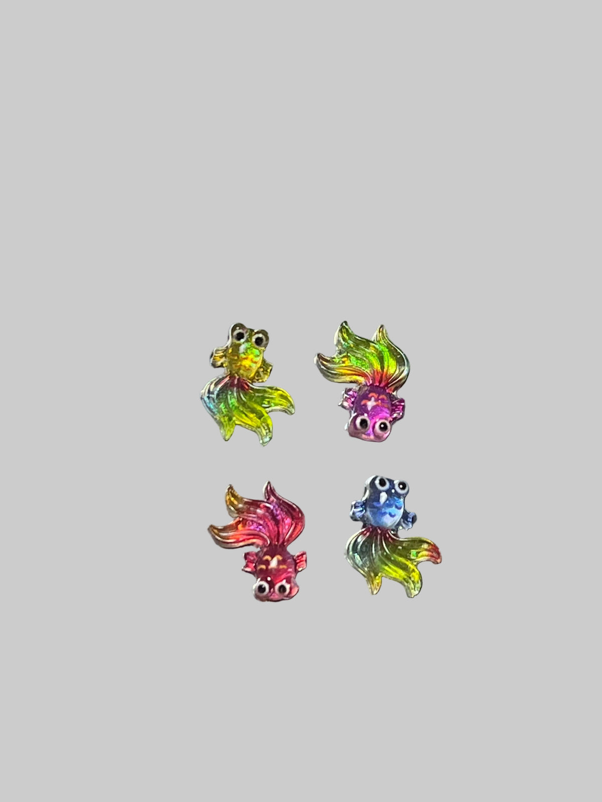 Colorful Fish Nail Charms