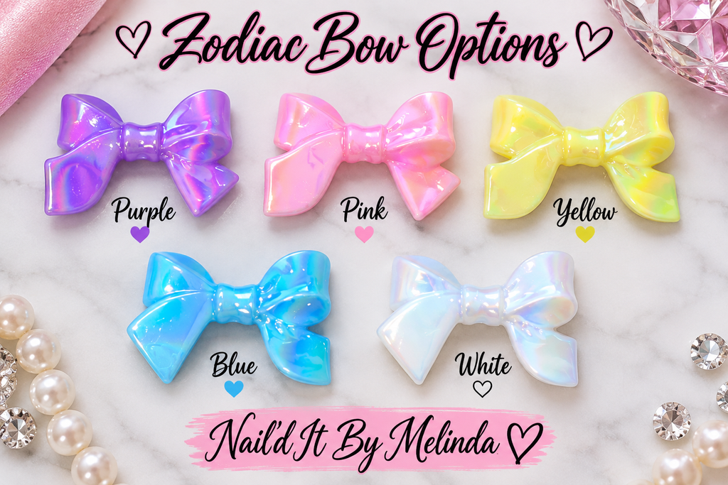 Written in the Stars – Zodiac Bow Earrings