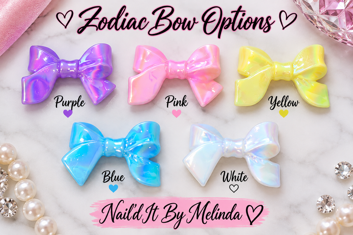 Written in the Stars – Zodiac Bow Earrings