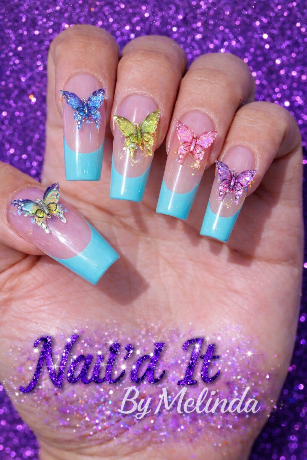 Butterfly Bliss Nail Charms