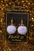 Pom Pom Earrings