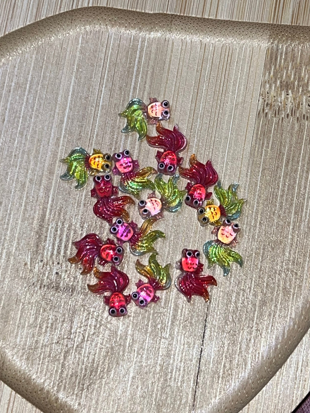 Colorful Fish Nail Charms