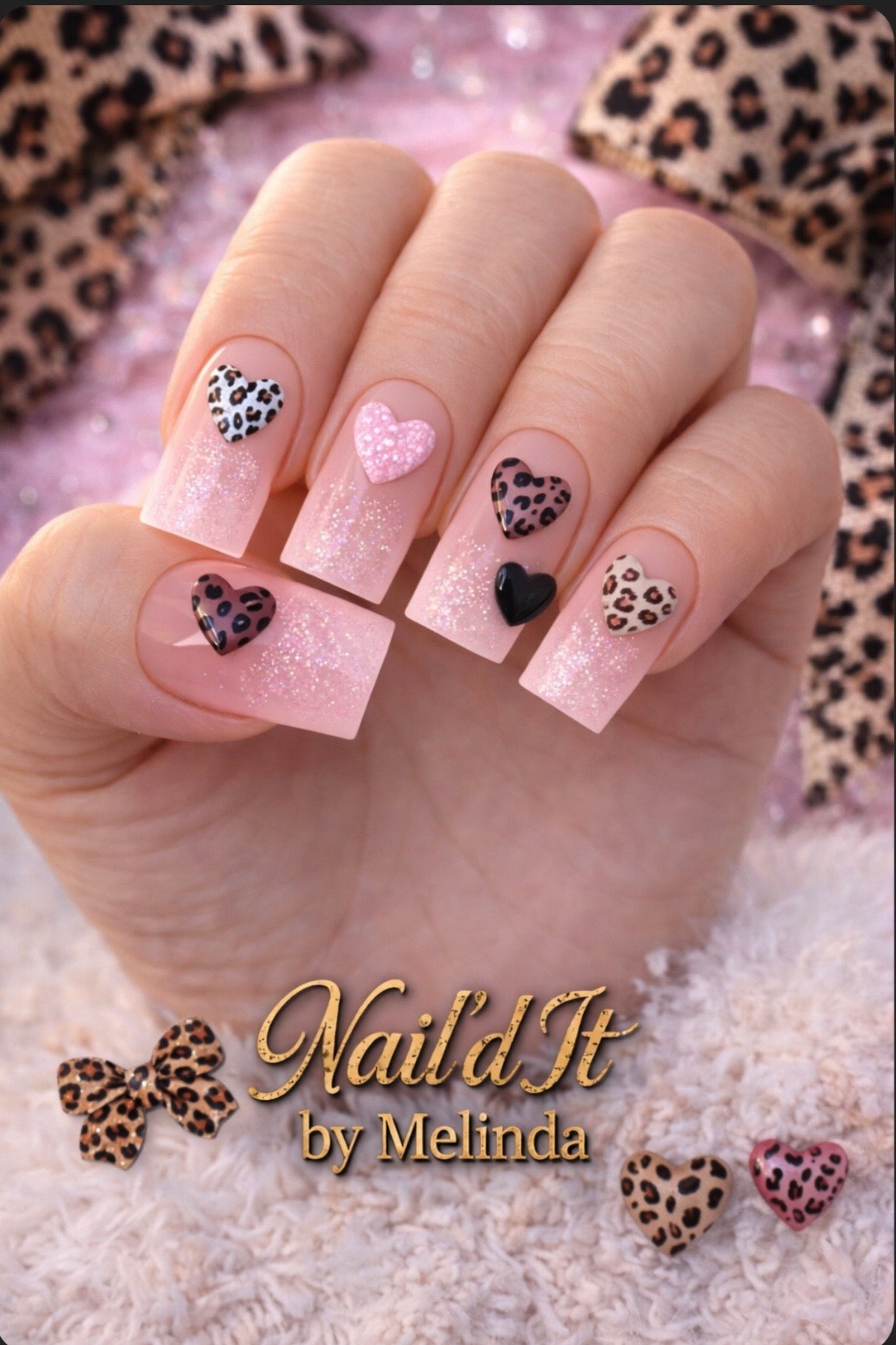 Wild Heart Nail Charms
