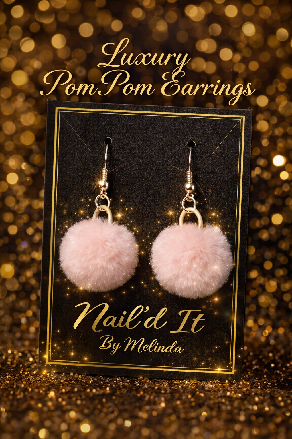 Pom Pom Earrings