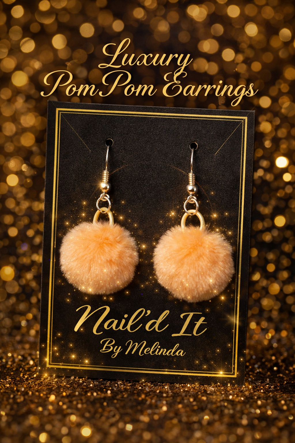 Pom Pom Earrings