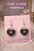 CC Mini Purse Earrings