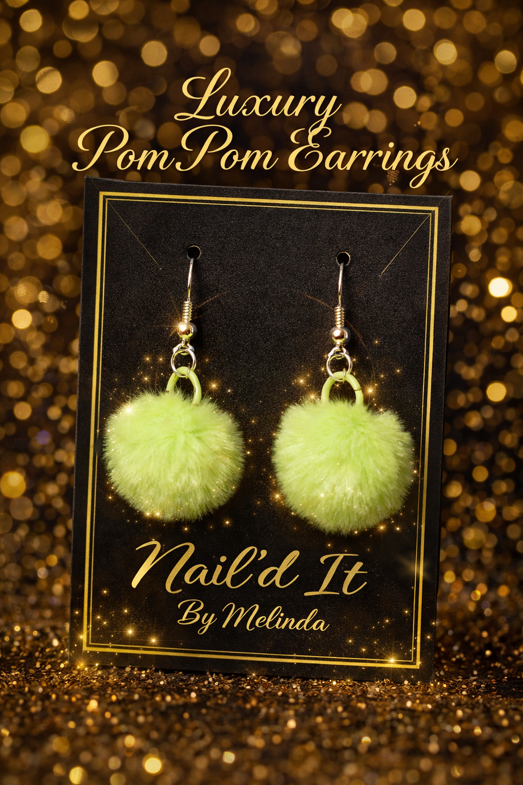 Pom Pom Earrings