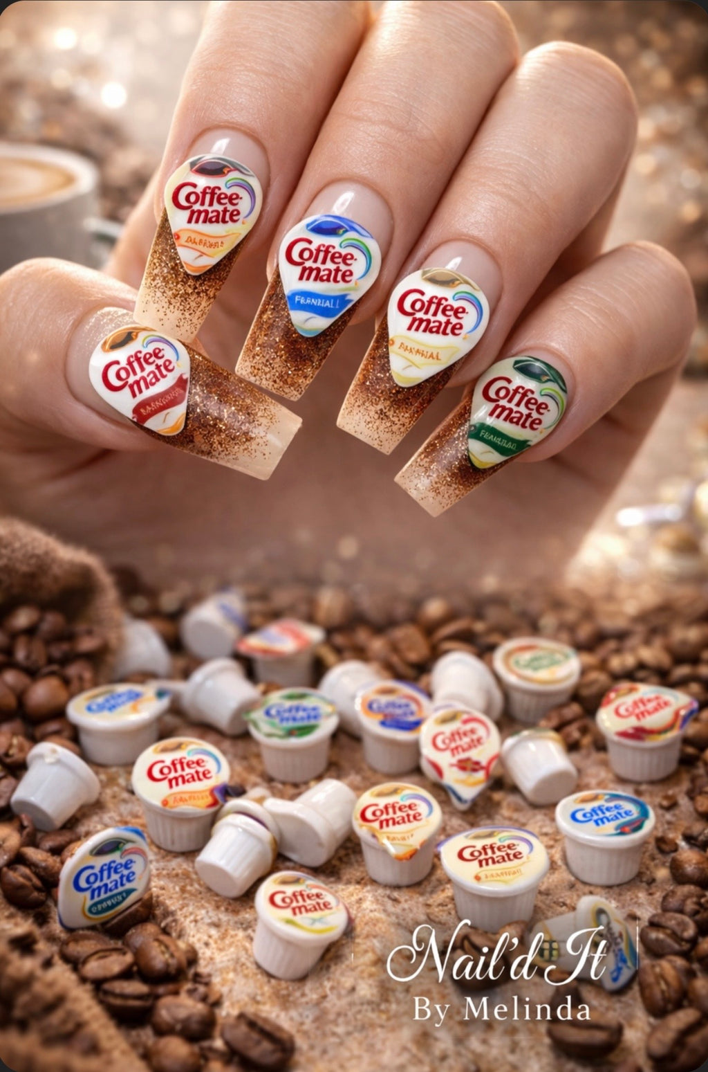 Creamer Cutie Nail Charms