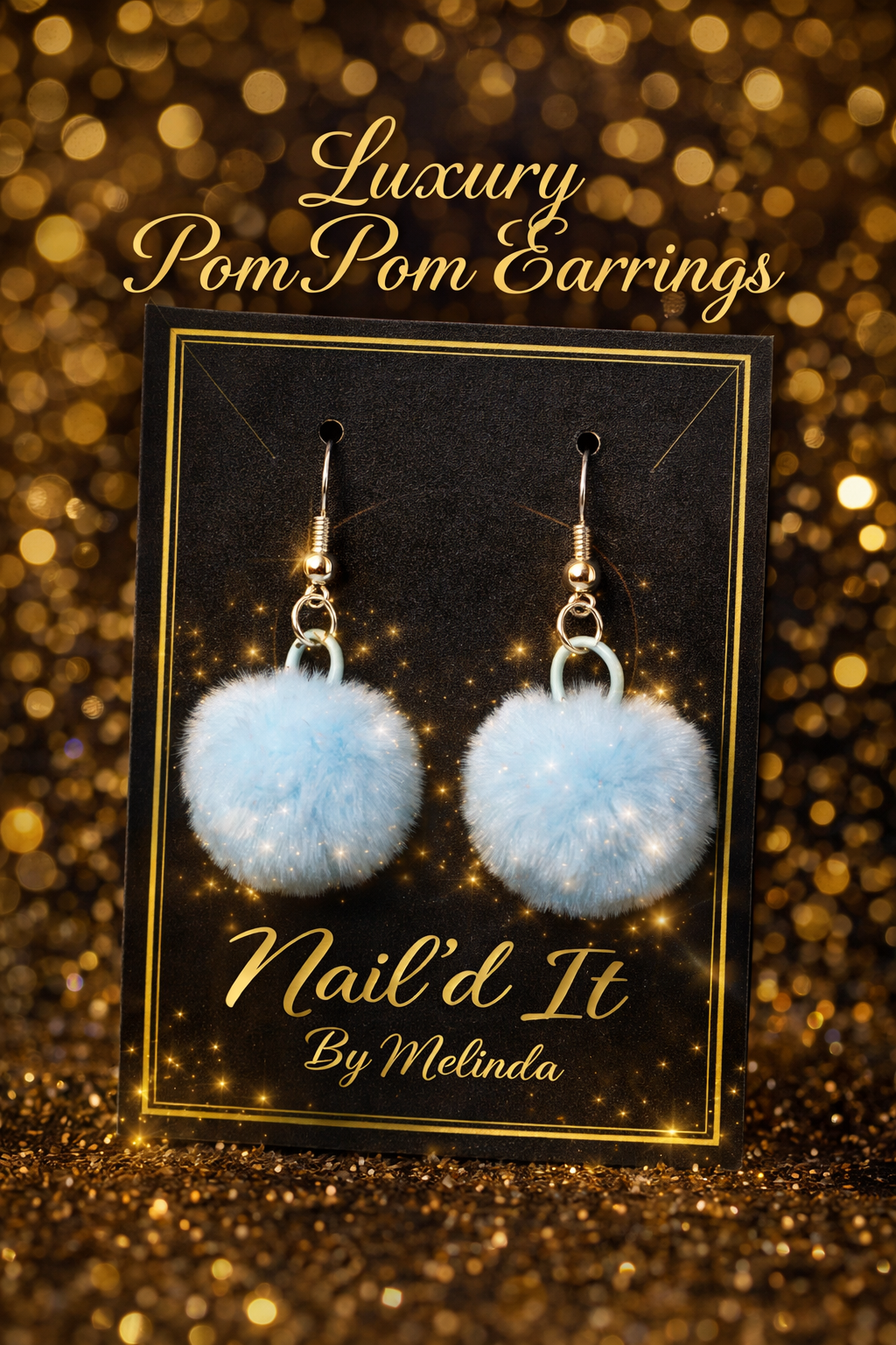 Pom Pom Earrings