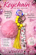 Long Nails, No Problem Keychain