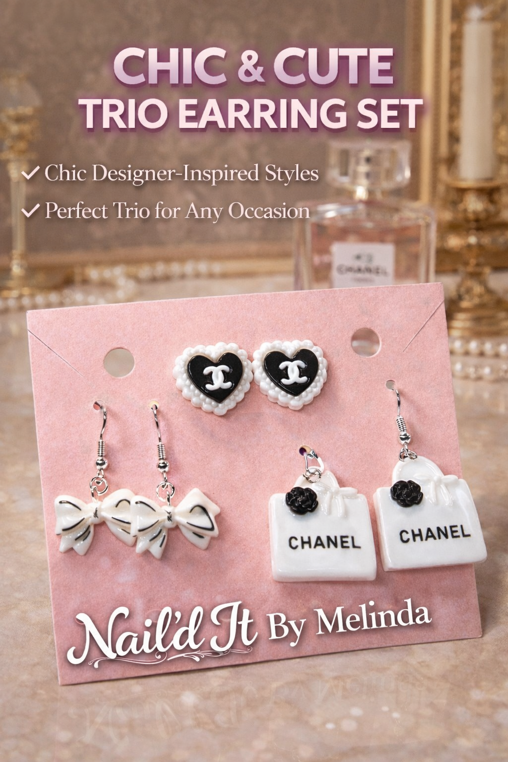 CC Trio Earring Set