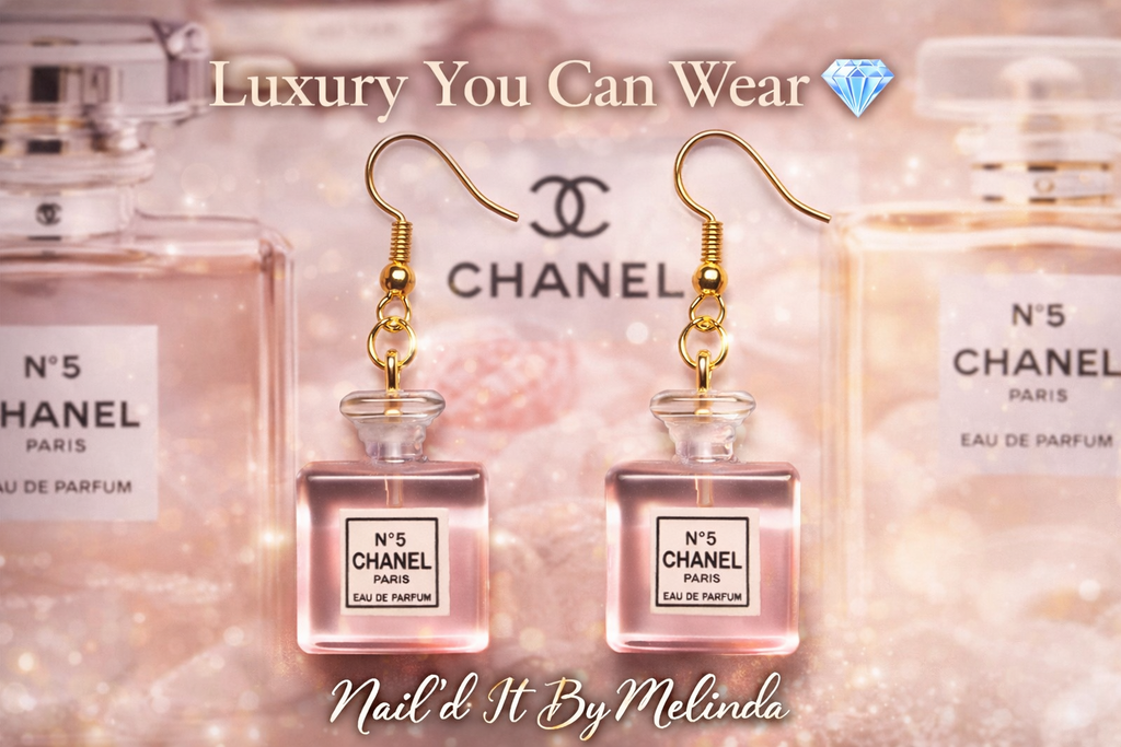 CoCo Perfume Bottle Earrings