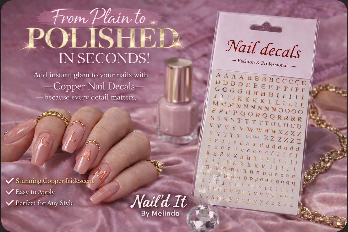 Eye Catching Nail Decal Stickers