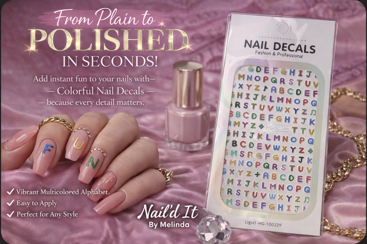 Eye Catching Nail Decal Stickers