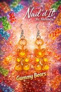 Candy Drip Gummy Bear Earrings
