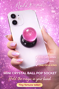 Hold the Magic – Crystal Ball Pop Socket