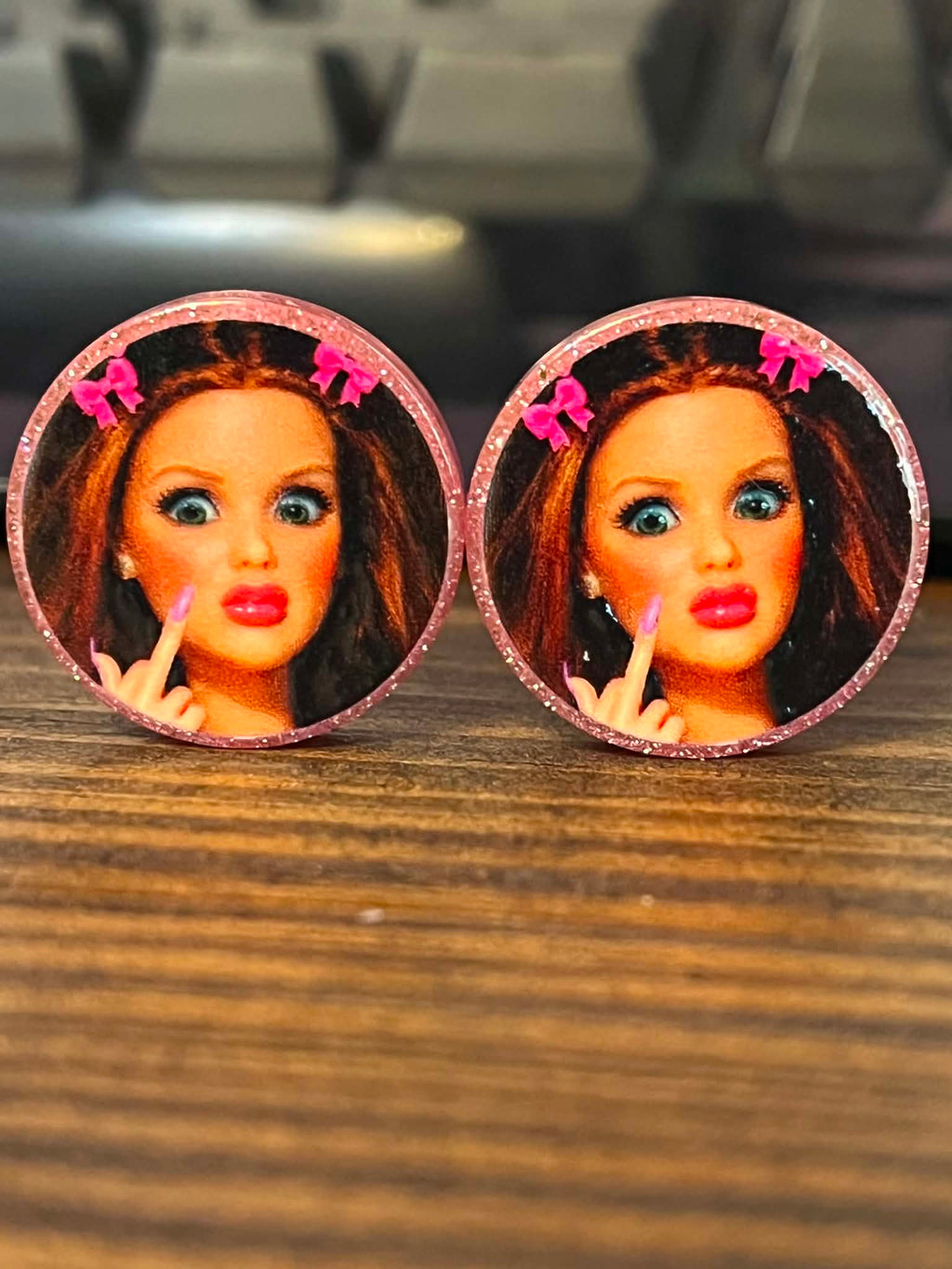 IDGAF BB Earrings