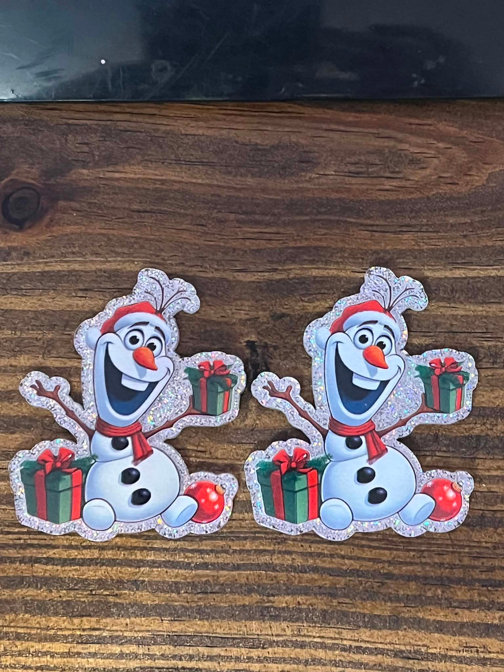 Snowman Sparkle Christmas Dangle Earrings – Festive Holiday Jewelry