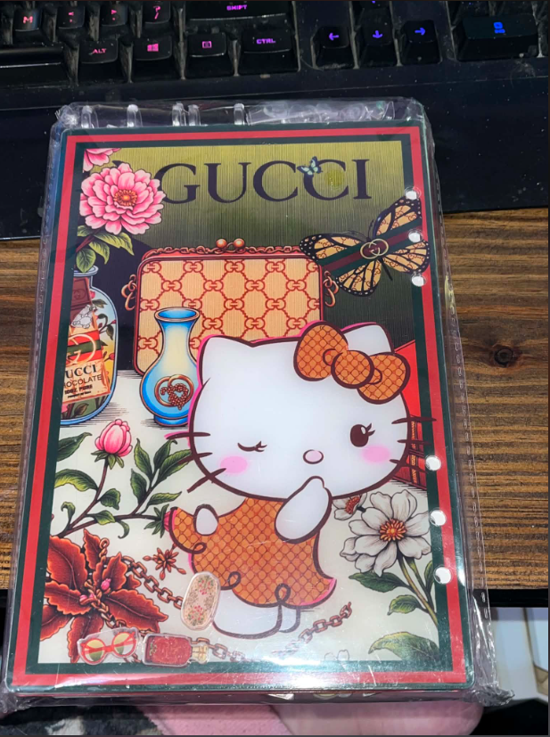 Large Blind Bag Shaker Notebook – Choose Your Design