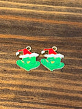 Mean, Green & Christmas Queen Earrings