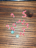 Candy Cane Cutie Christmas Nail Charms – Festive 3D Holiday Nail Art