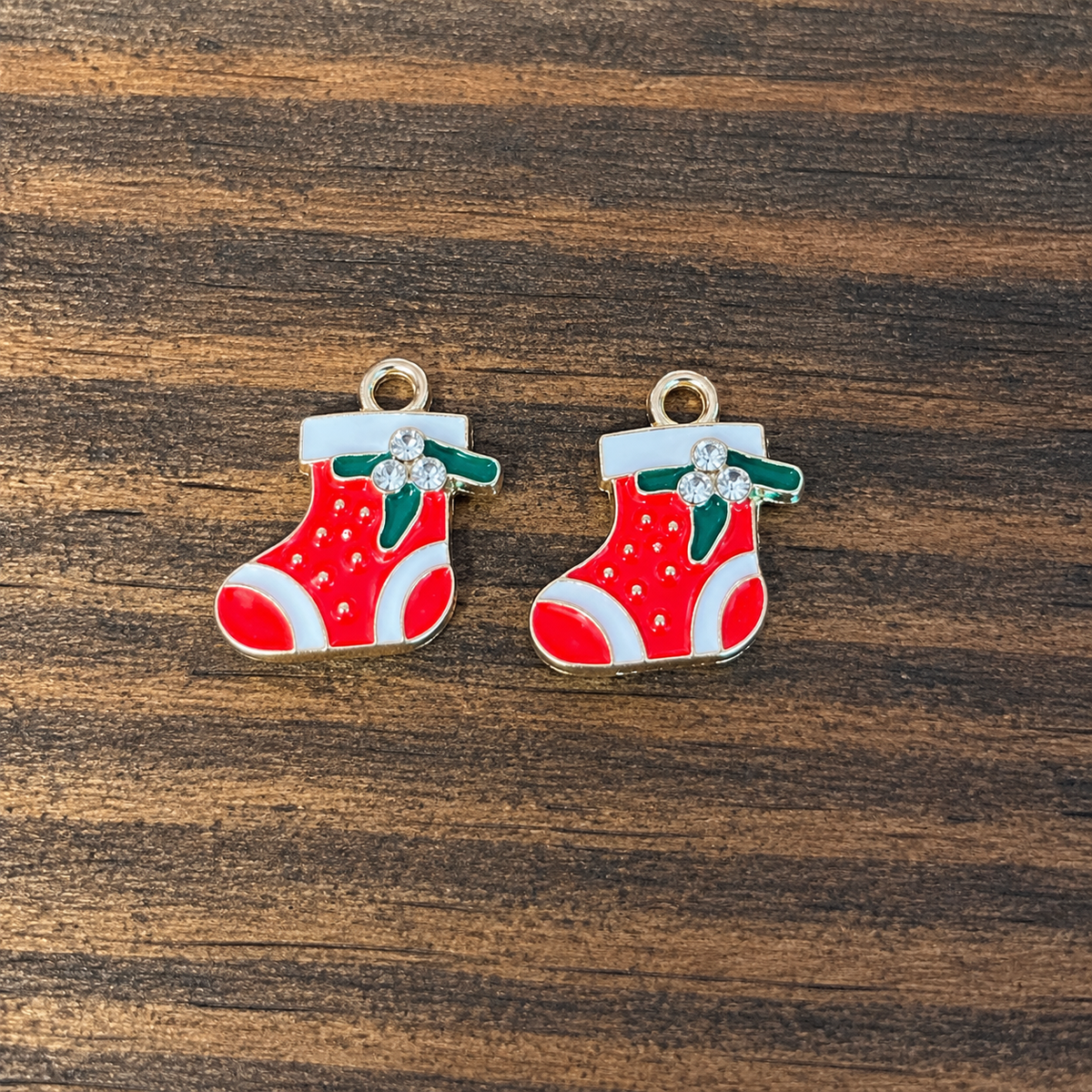 Merry Little Stockings Earrings – Cute Christmas Holiday Jewelry
