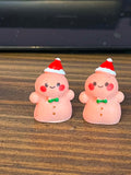 Sweet & Festive Gingerbread Christmas Earrings – Cute Holiday Jewelry