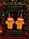 Gingerbread Cuties Holiday Earrings – Festive Christmas Jewelry