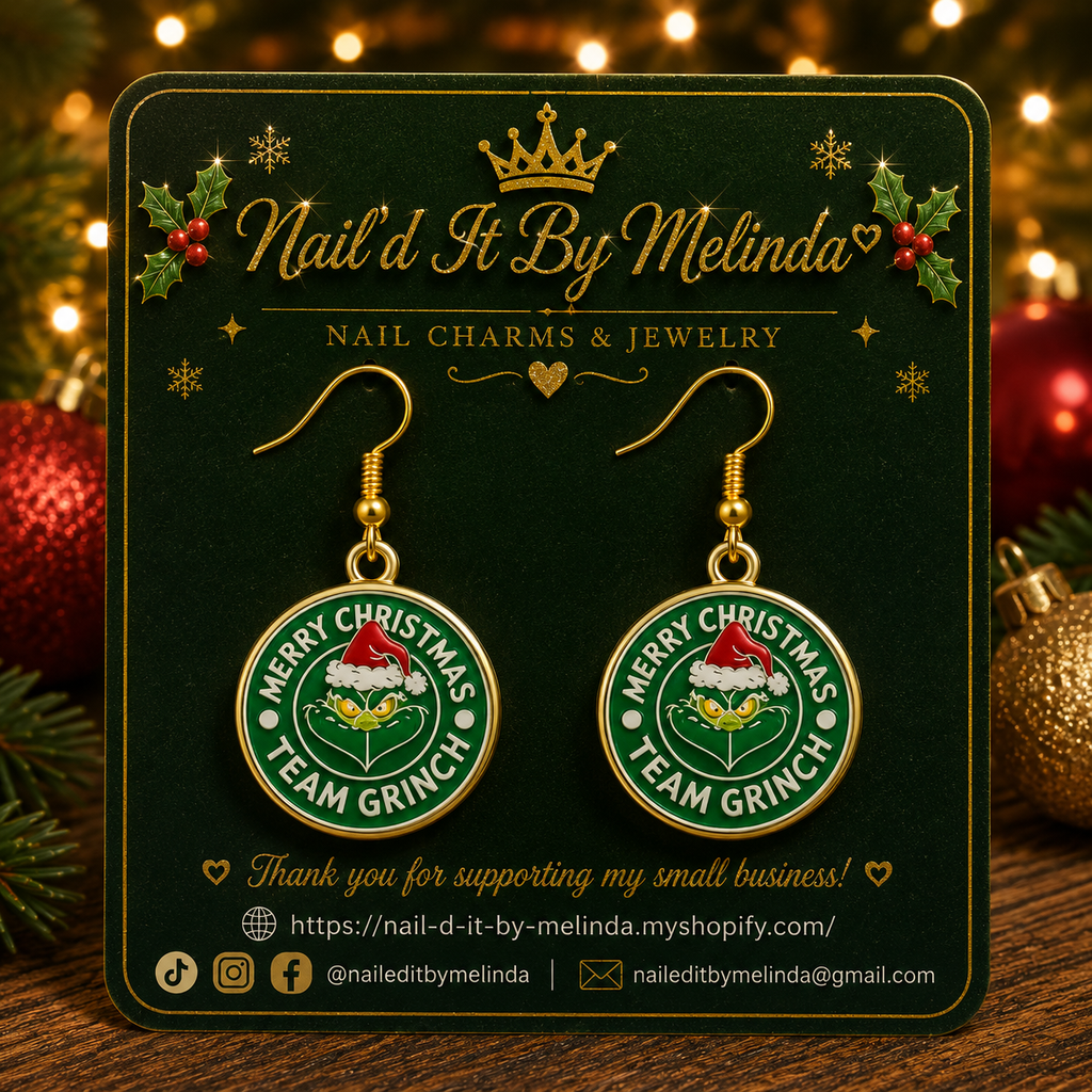 Santa’s Favorite Troublemaker Earrings