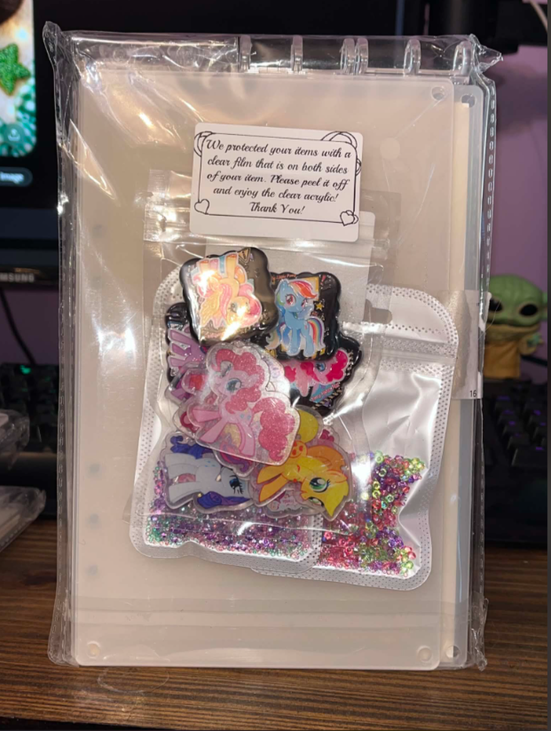 Large Blind Bag Shaker Notebook – Choose Your Design
