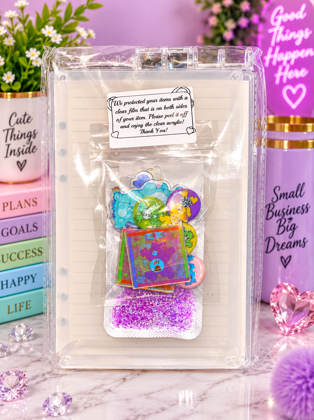 Large Blind Bag Shaker Notebook – Choose Your Design