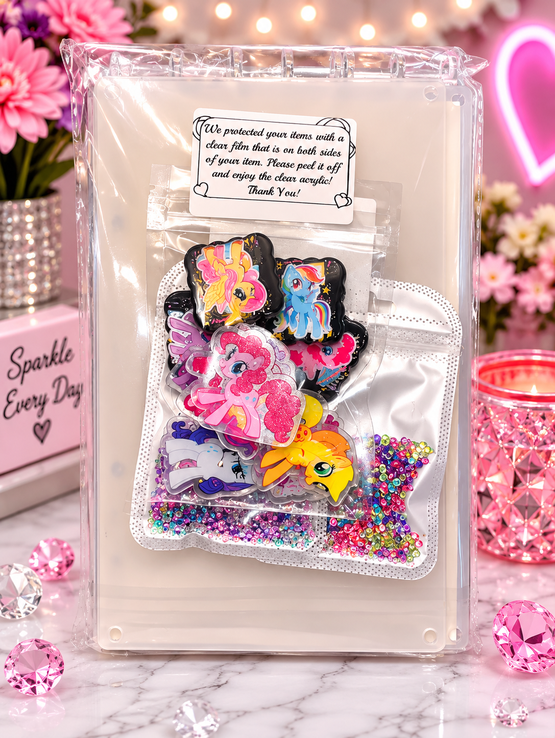 Large Blind Bag Shaker Notebook – Choose Your Design