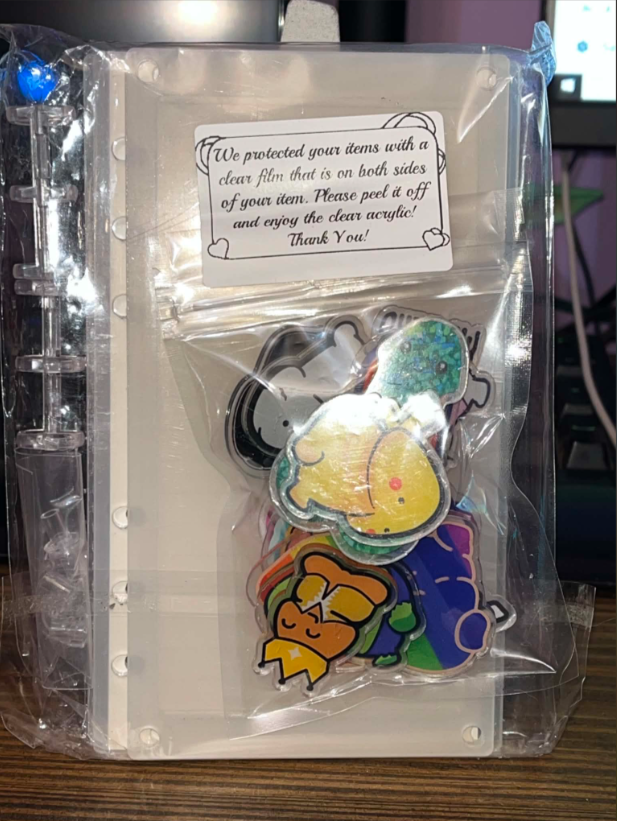 Medium Blind Bag Shaker Notebook – Choose Your Design
