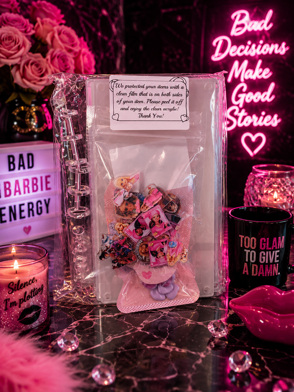 Medium Blind Bag Shaker Notebook – Choose Your Design