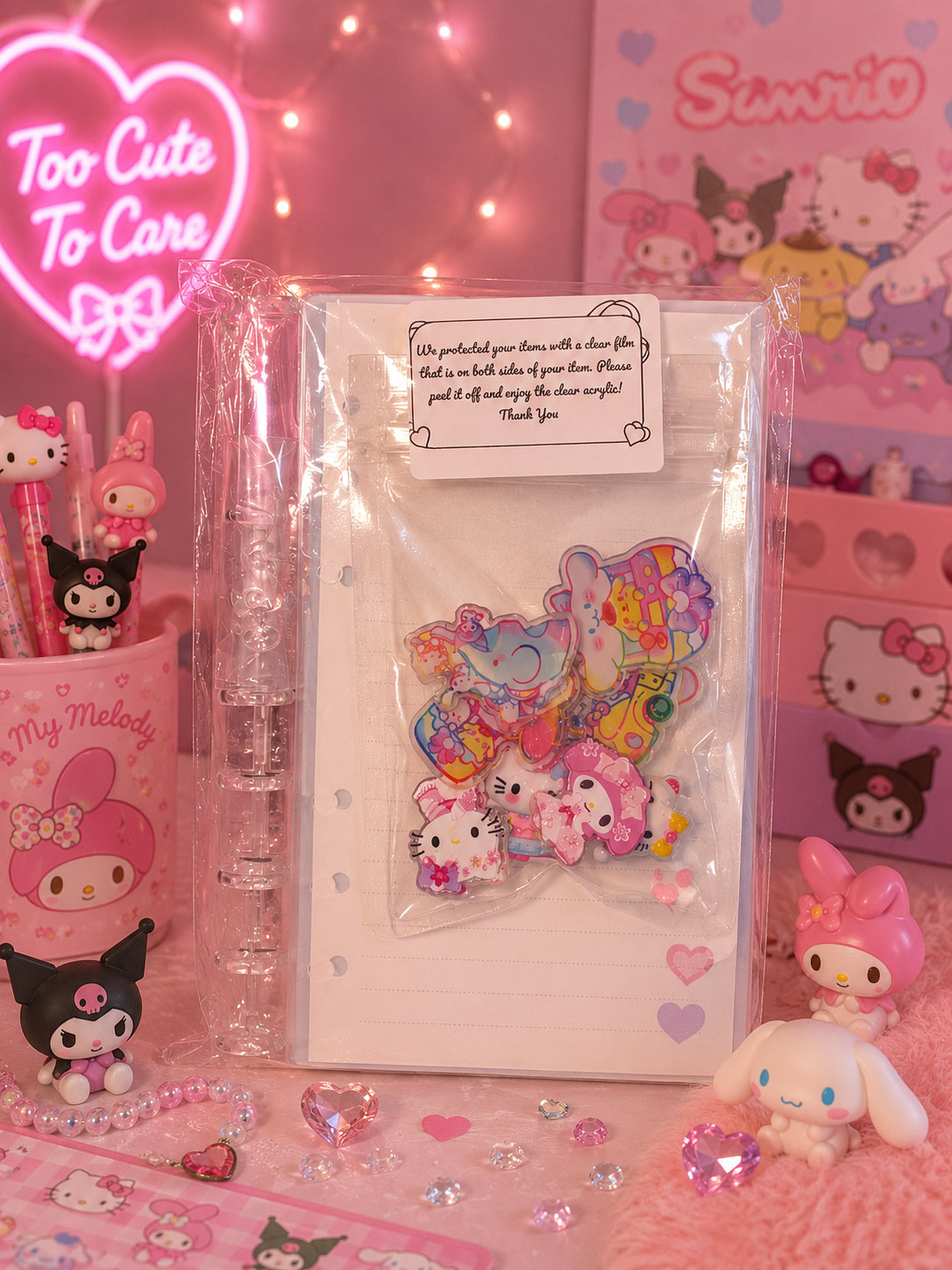 Medium Blind Bag Shaker Notebook – Choose Your Design